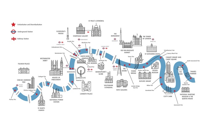 London Key Points Map London Map Thames london-key-points-map-london-map-thames